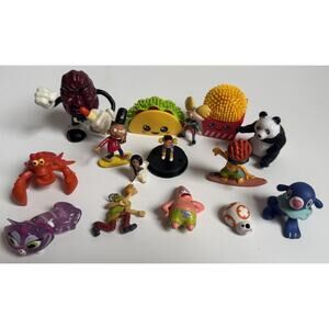 Grand Sales VTG Lot Of 15 Burger King McDonald’s Mix Toys Hone Collection